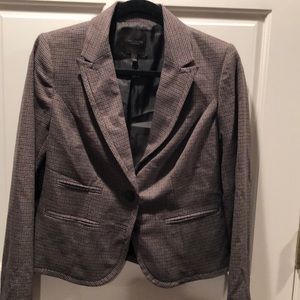 Houndstooth blazer